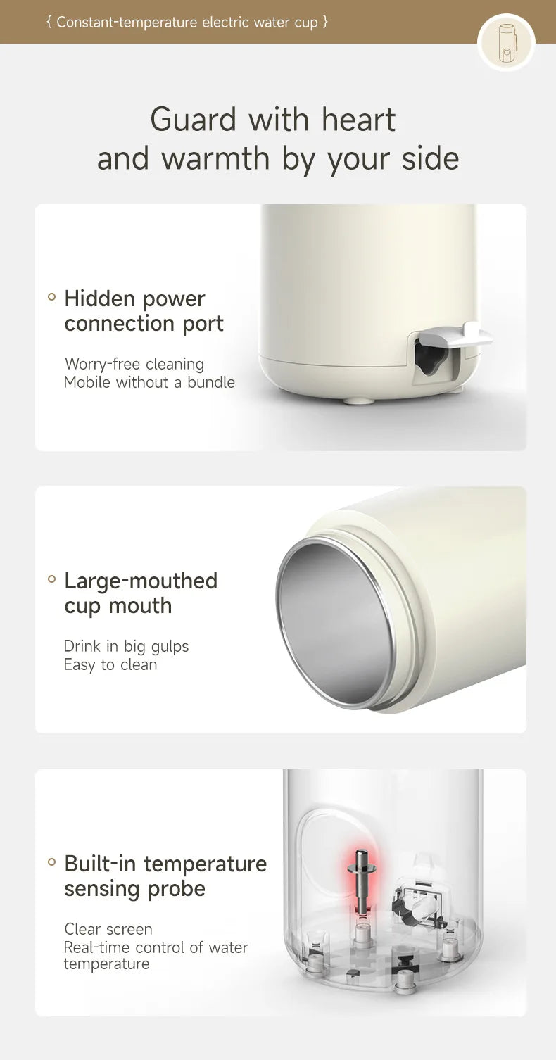 Electric Kettle Portable Heating Cup