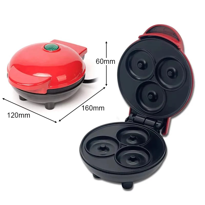 110V/220V Multifunctional Waffle cake maker Non-stick Skillet Mini Omelette Egg burger maker Donut Baker Double-side heating