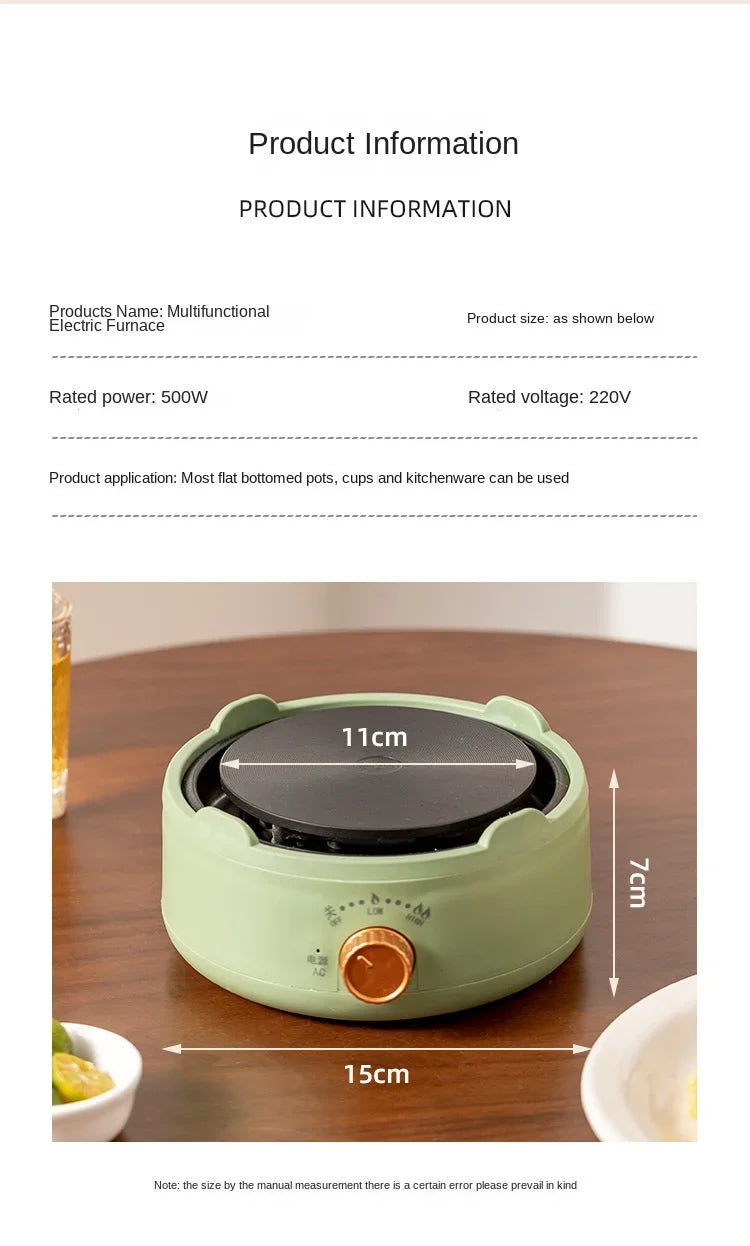 New mini two-stage adjustable electric stove