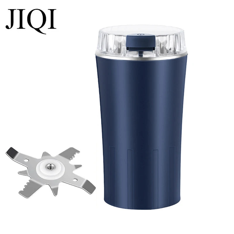 110V/220V Electric Coffee Grinder Mill Herbs Spices Nuts Cafe Bean Grinding Machine Powder Crusher Stainless Steel Burr Blade