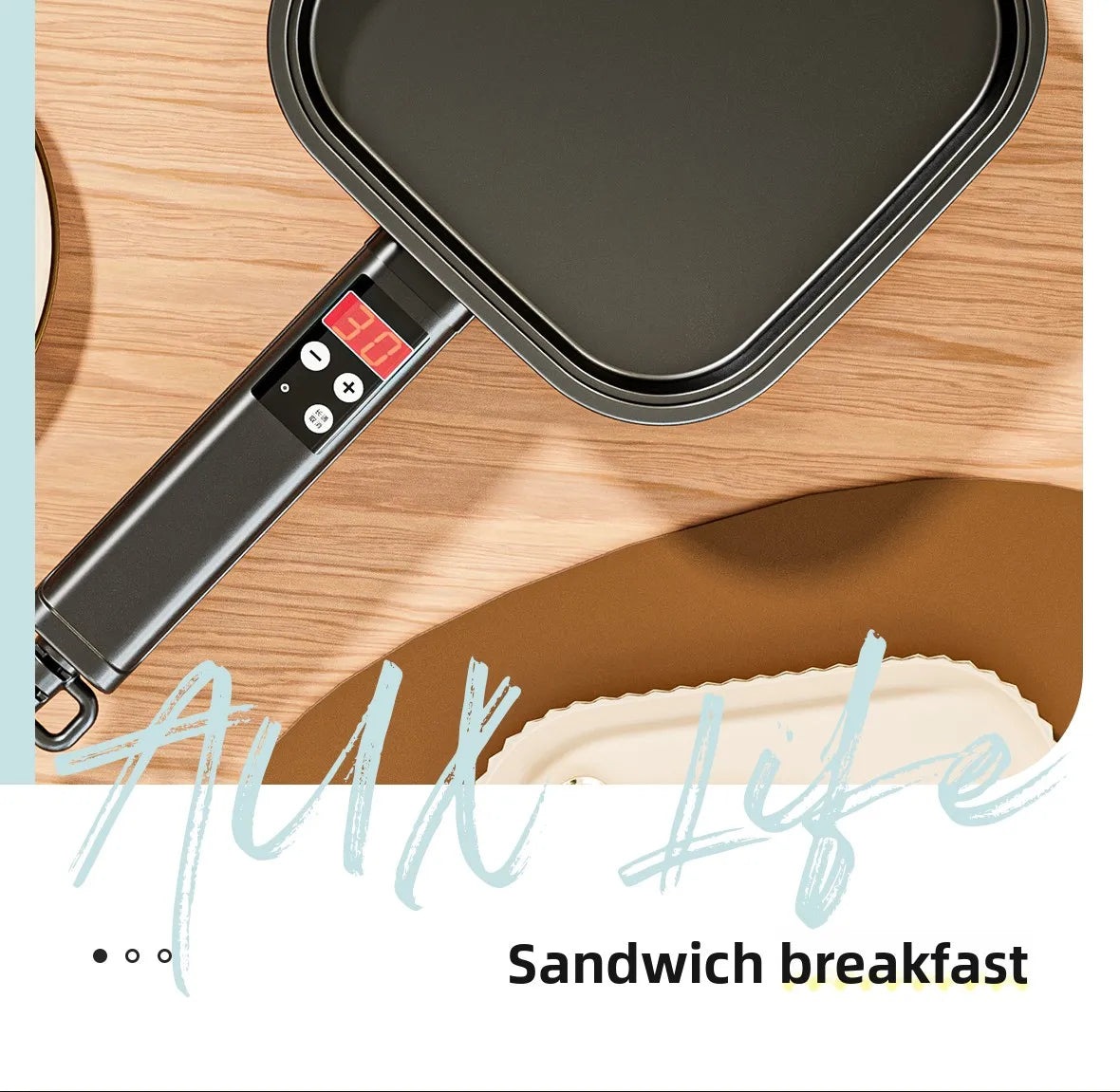 Electric Pancake Maker Nonstick Breakfast