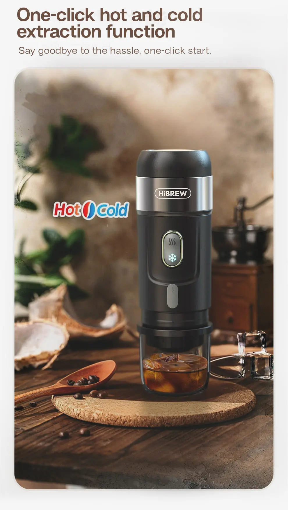 HiBREW Portable Coffee Machines