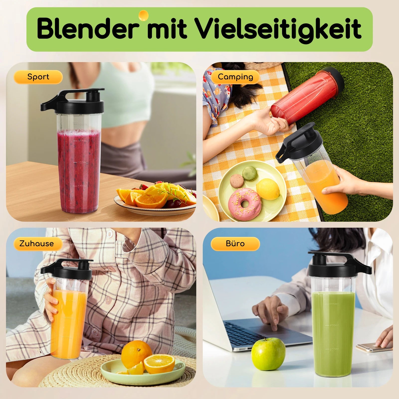 Smoothie Maker, Mini Blender