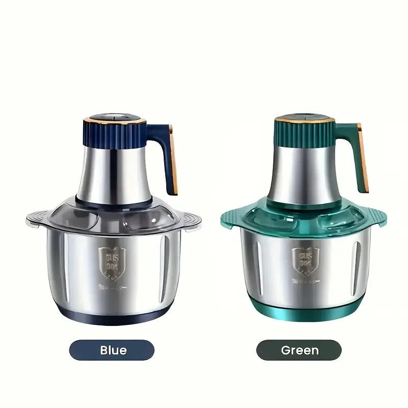 2L3L5LElectric Meat Grinder 304 Stainless Steel Multifunctional Vegetable Slicer Chopper Mincer Baby Food Processor 220V EU Plug