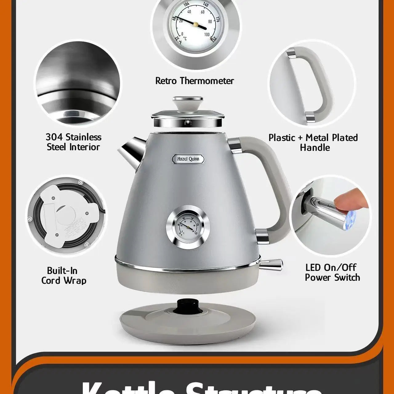 Automatic Electric Kettle Water