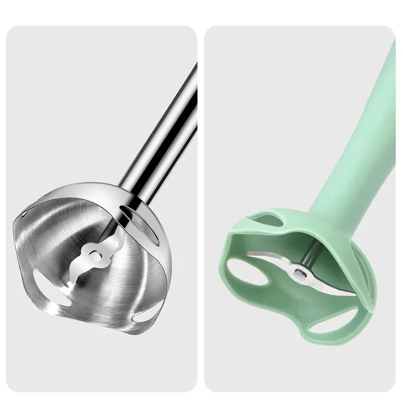 Immersion Stick Mixer Electric Handheld Blender Vegetable Grinder Portable Mixer for Meat/Vegetable/Smoothies/Soups