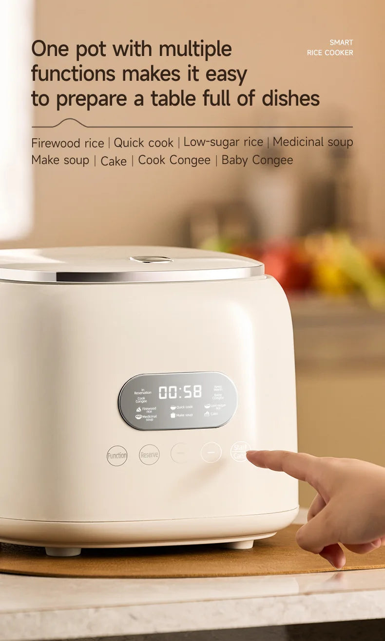Smart Rice Cooker 8-Intelligent Programme