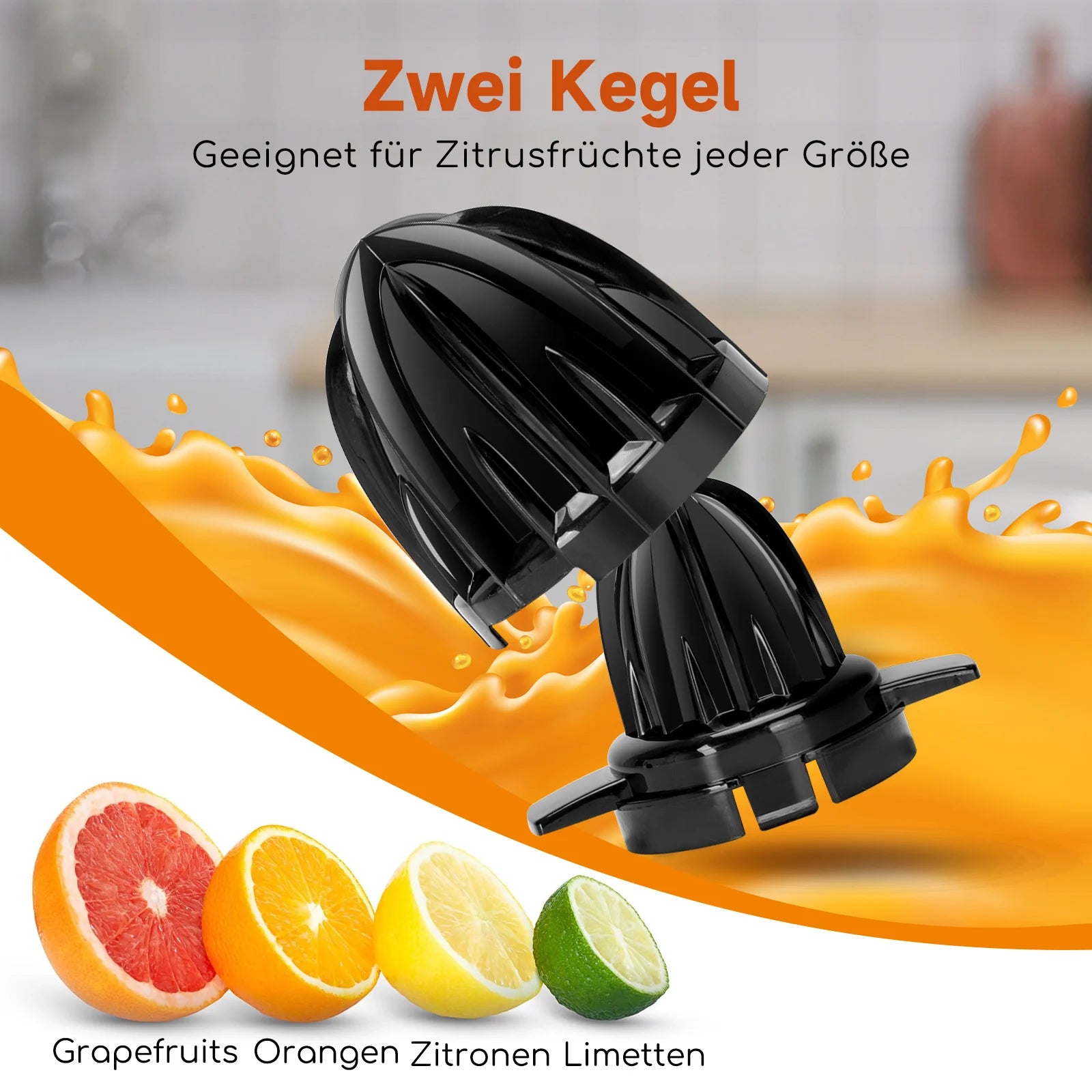 Aigostar Electric Citrus Juicer, 1.2L