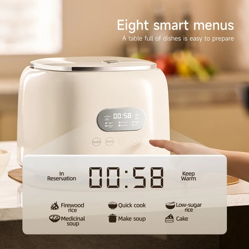 Smart Rice Cooker 8-Intelligent Programme