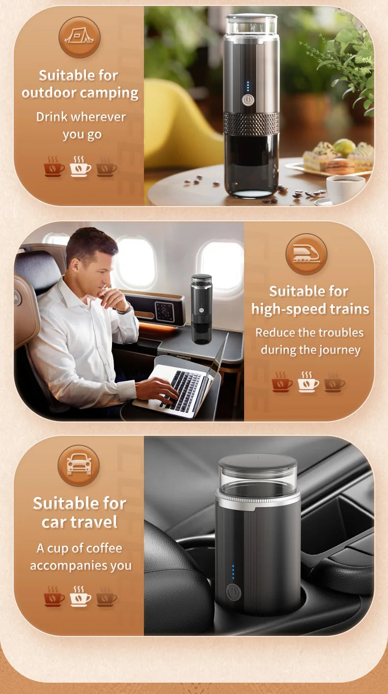 Electric Portable Coffee Machine