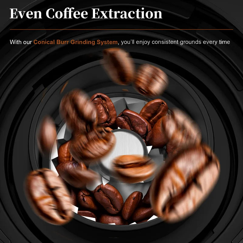 Coffee Bean Grinder Conical Burr Coffee Electric