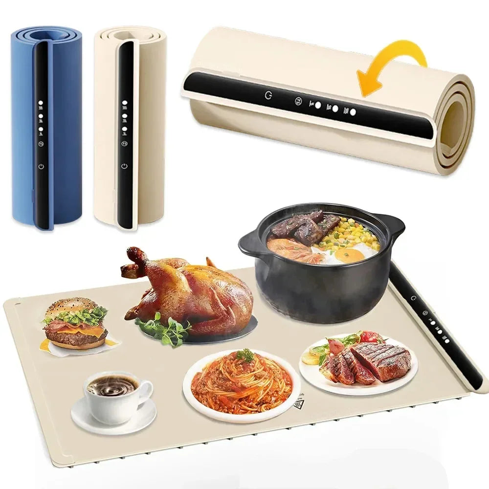 Electric Warming Tray Food Warming Mat Electric