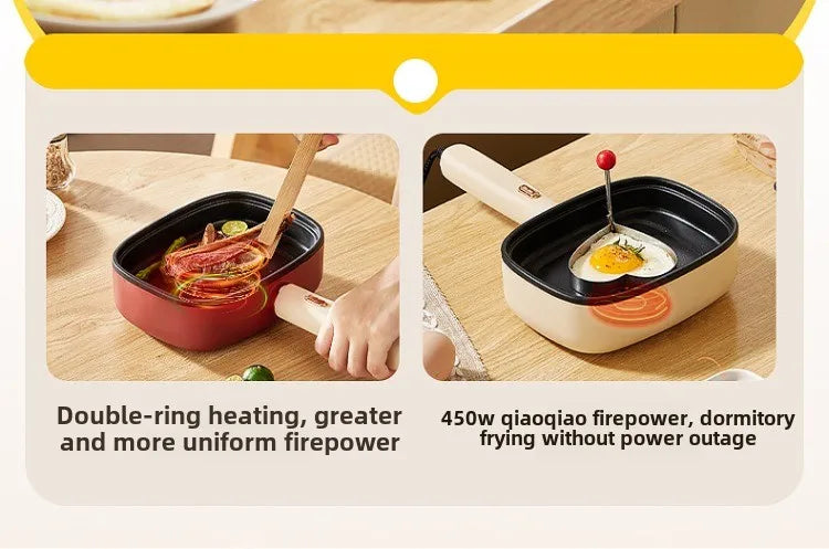 220V Non-stick Electric Steak Egg Frying Pan Home Appliance Multi Cooker for Breakfast