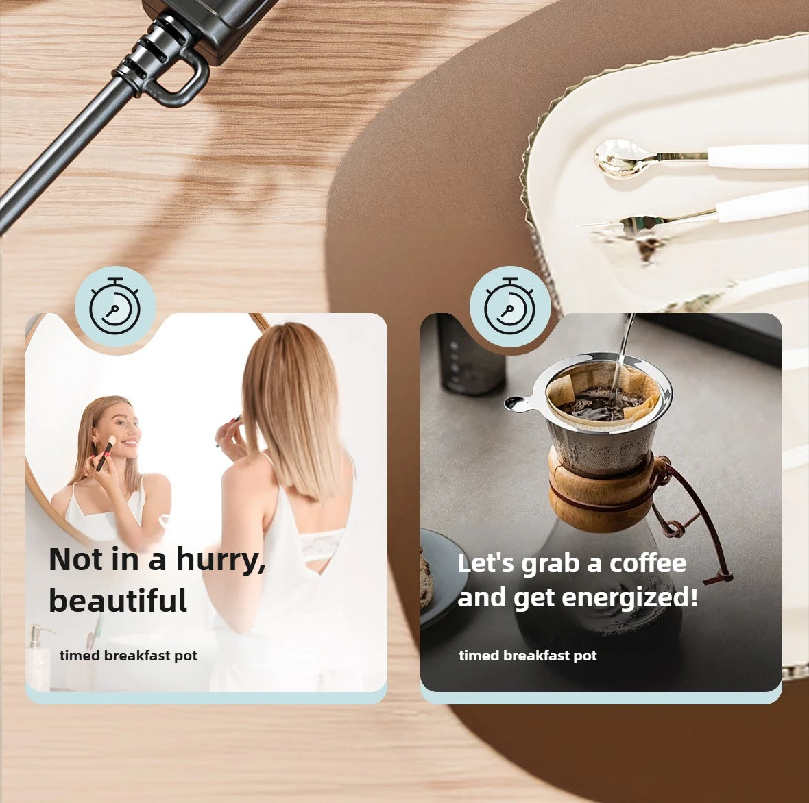 Electric Pancake Maker Nonstick Breakfast