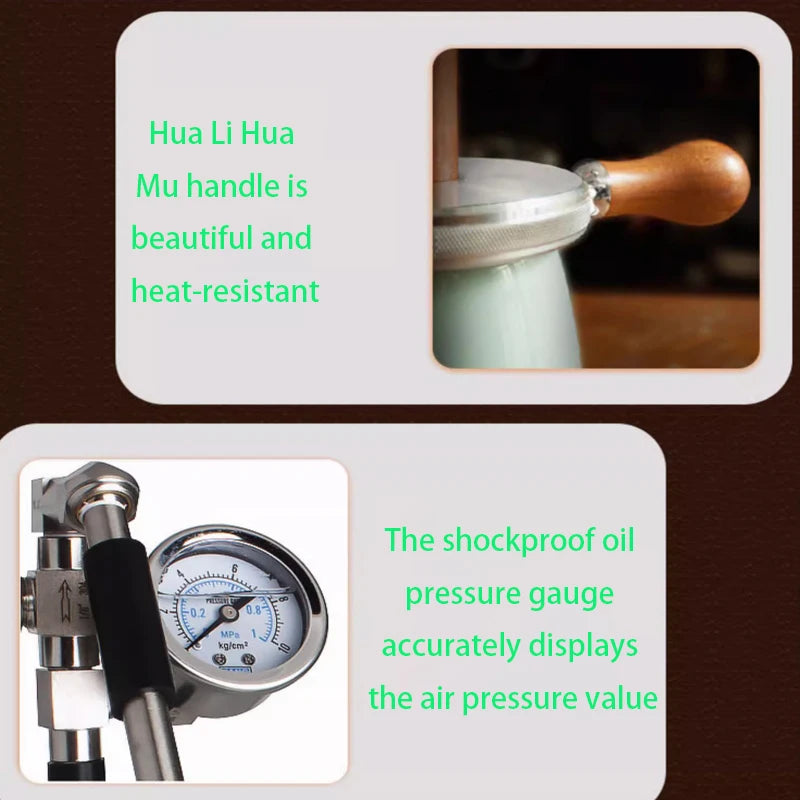 Pneumatic Coffee Machine Steam Milk
