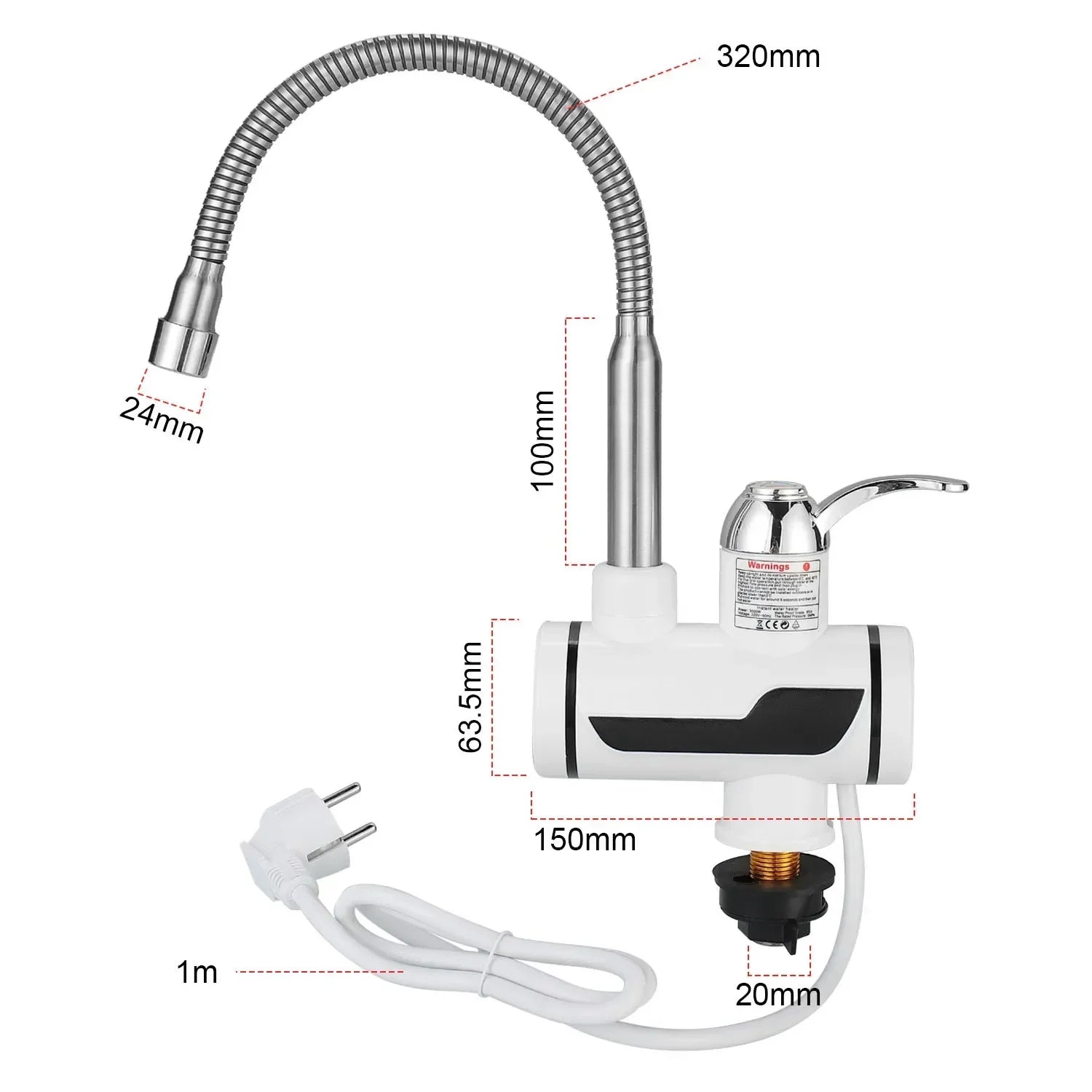 Electric Kitchen Water Heater