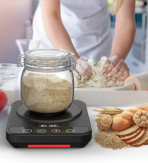 Cup Heater Coffee Mug Warmer Yeast Fermentation Thermostat Electric Hot Plate Adjustable Temperature Warmer Coaster Heating Milk