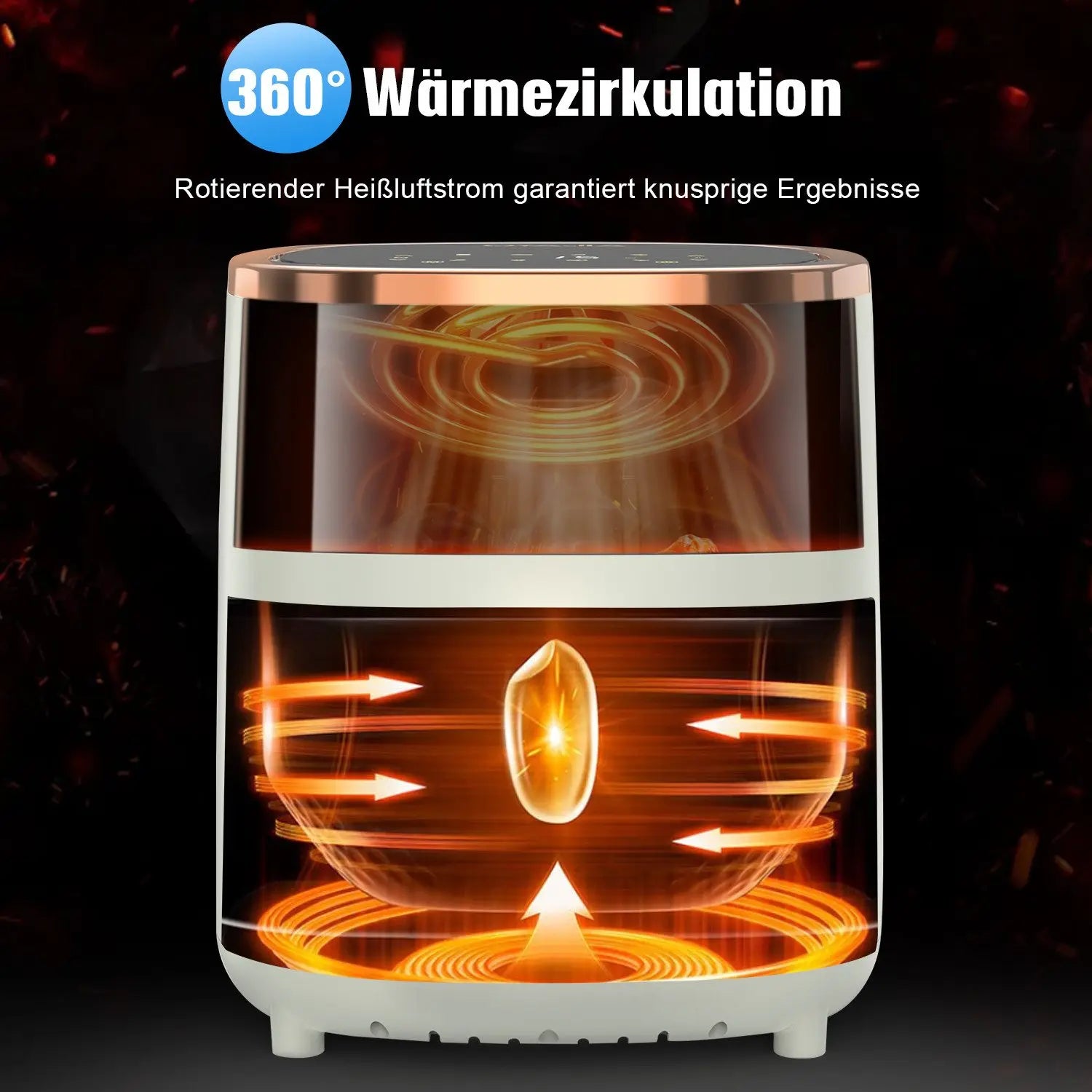 Multi-Functional Air Fryer with Viewing Window