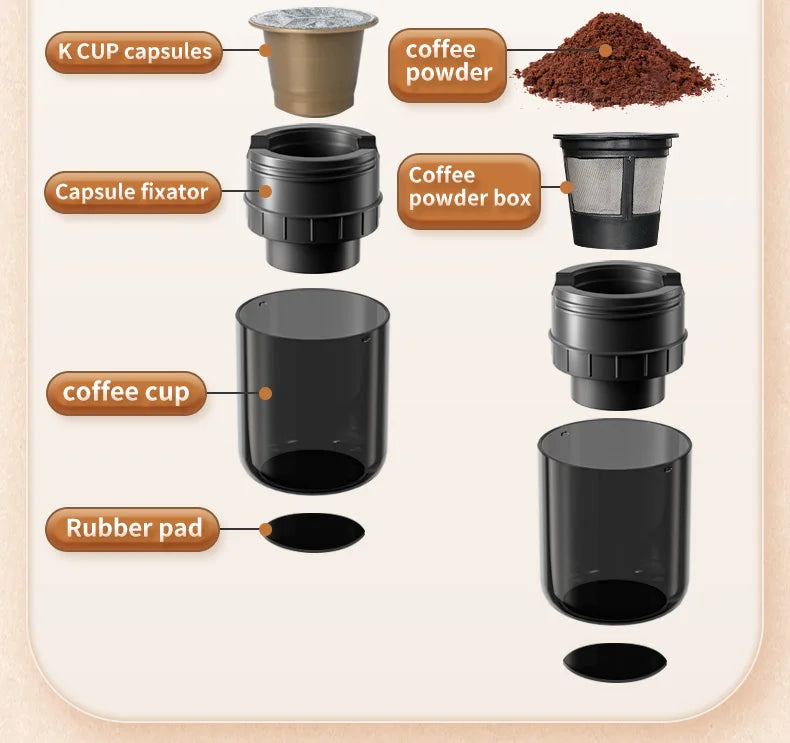 Electric Portable Coffee Machine