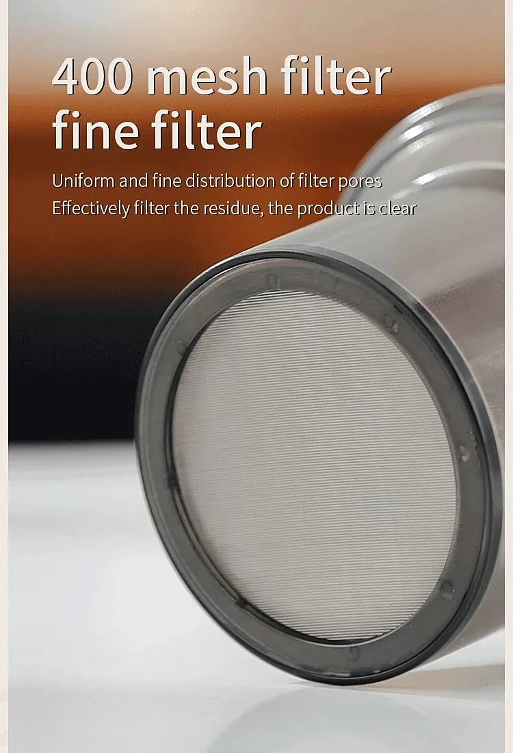Protable Glass Drip Filter Ice Drop Coffee Maker