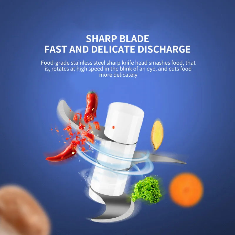 Electric Garlic Masher Portable