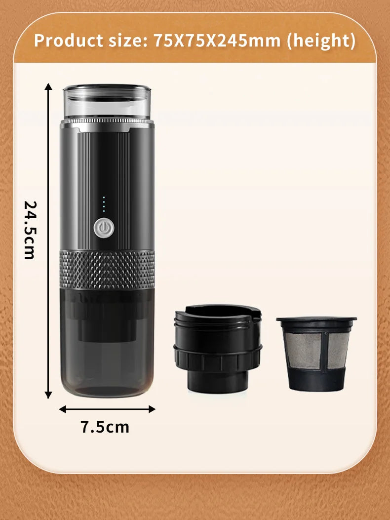 Electric Portable Coffee Machine