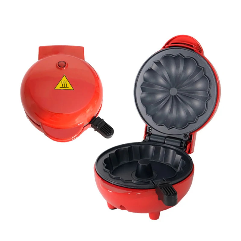 110V/220V Multifunctional Waffle cake maker Non-stick Skillet Mini Omelette Egg burger maker Donut Baker Double-side heating