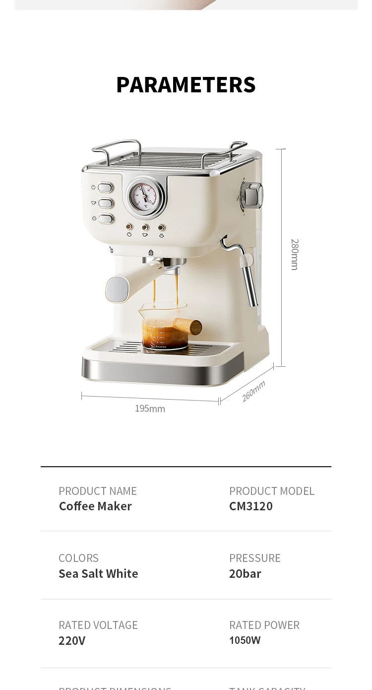 Electric Coffee Machine Italian