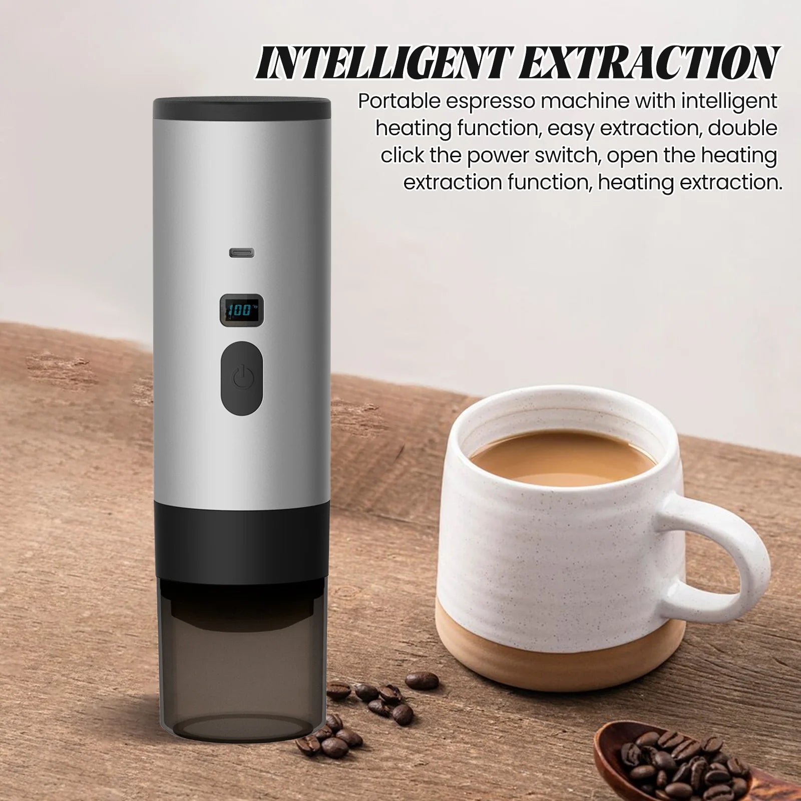 Portable 3 in 1 USB Coffee Maker