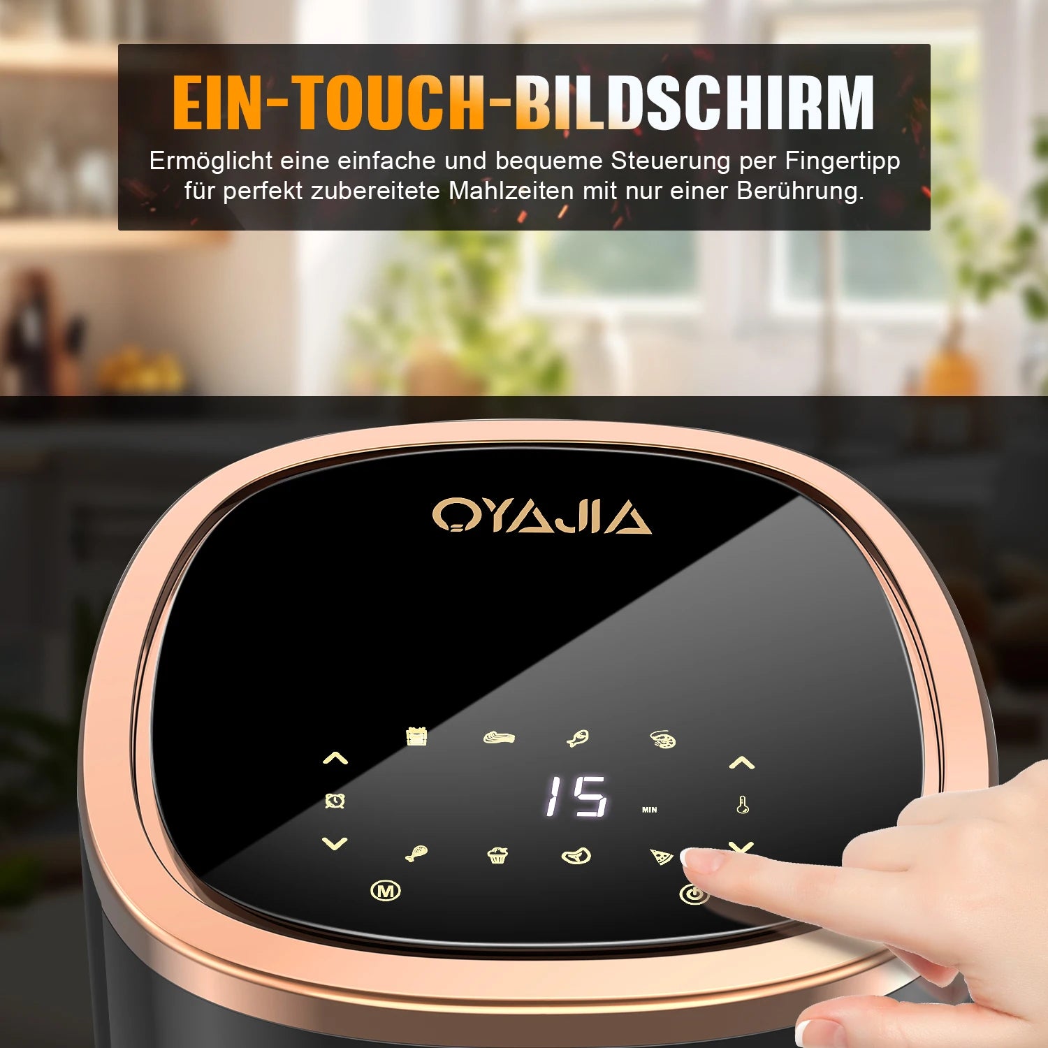 Multi-Functional Air Fryer with Viewing Window