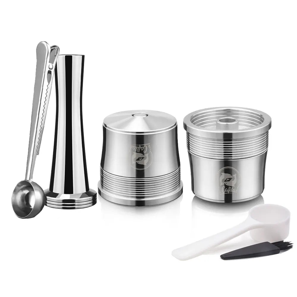 ICafilas Reusable Coffee Capsule Pods For illy X7.1 illy Y3.2  X8 X9 Y5 Mahine Stainless Steel Refillable Coffee Filters