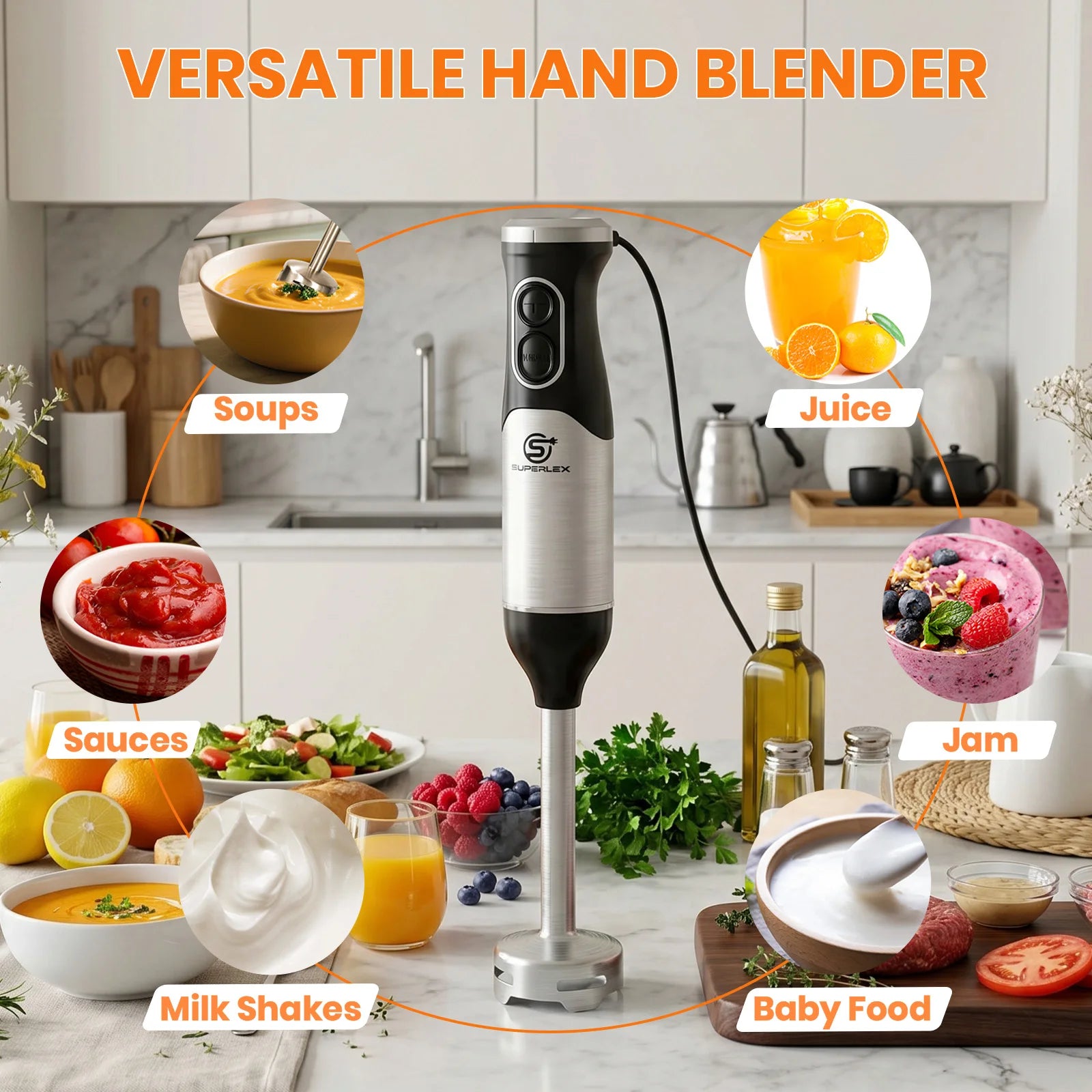 SUPERLEX Stainless Steel 600W