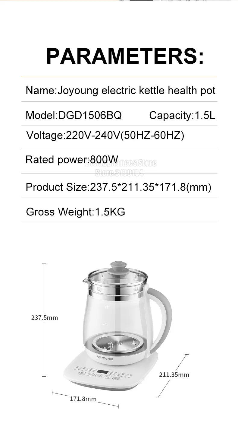 Joyoung Electric Kettle Multifunctional