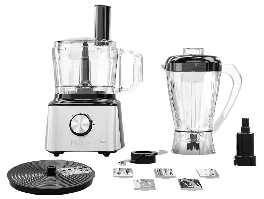 Philco 1000W Black Multi Food Processor PMP10A 7 Functions 103301060 - 110V