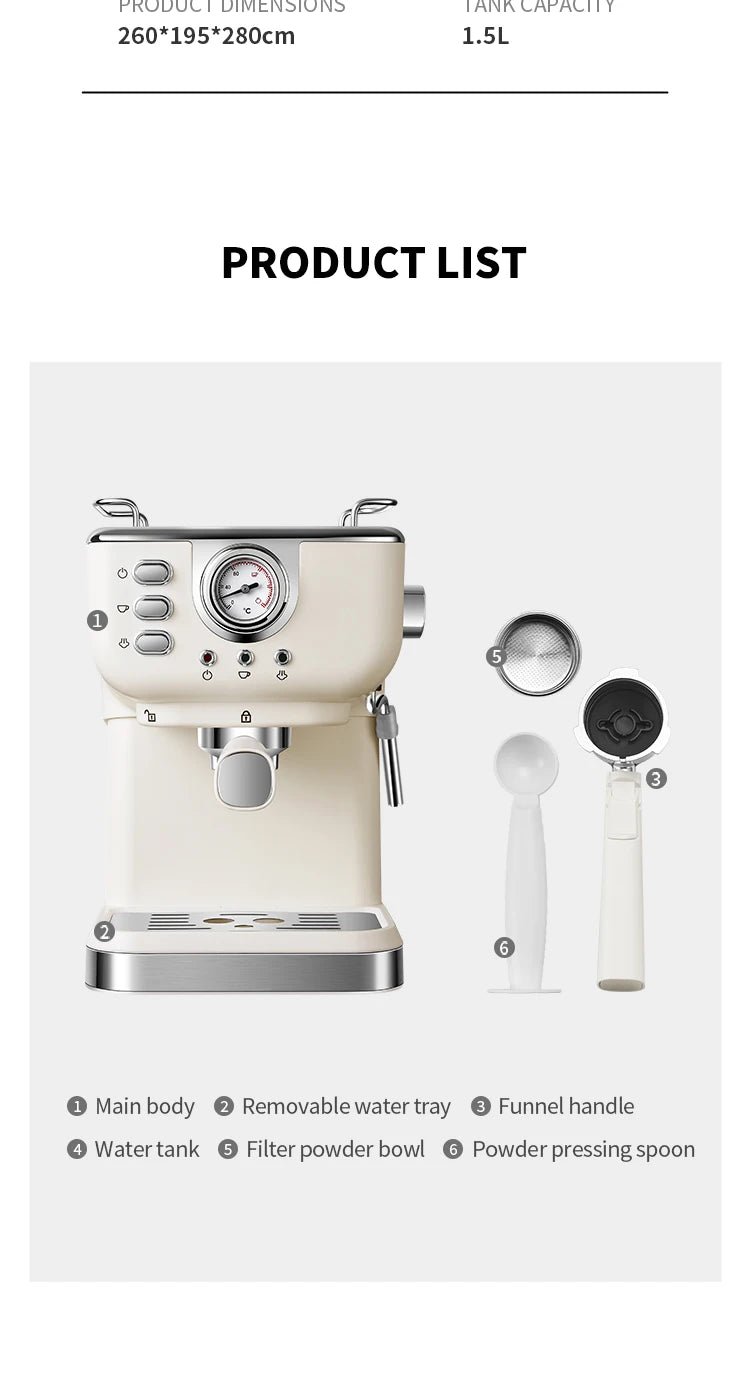 Electric Coffee Machine Italian