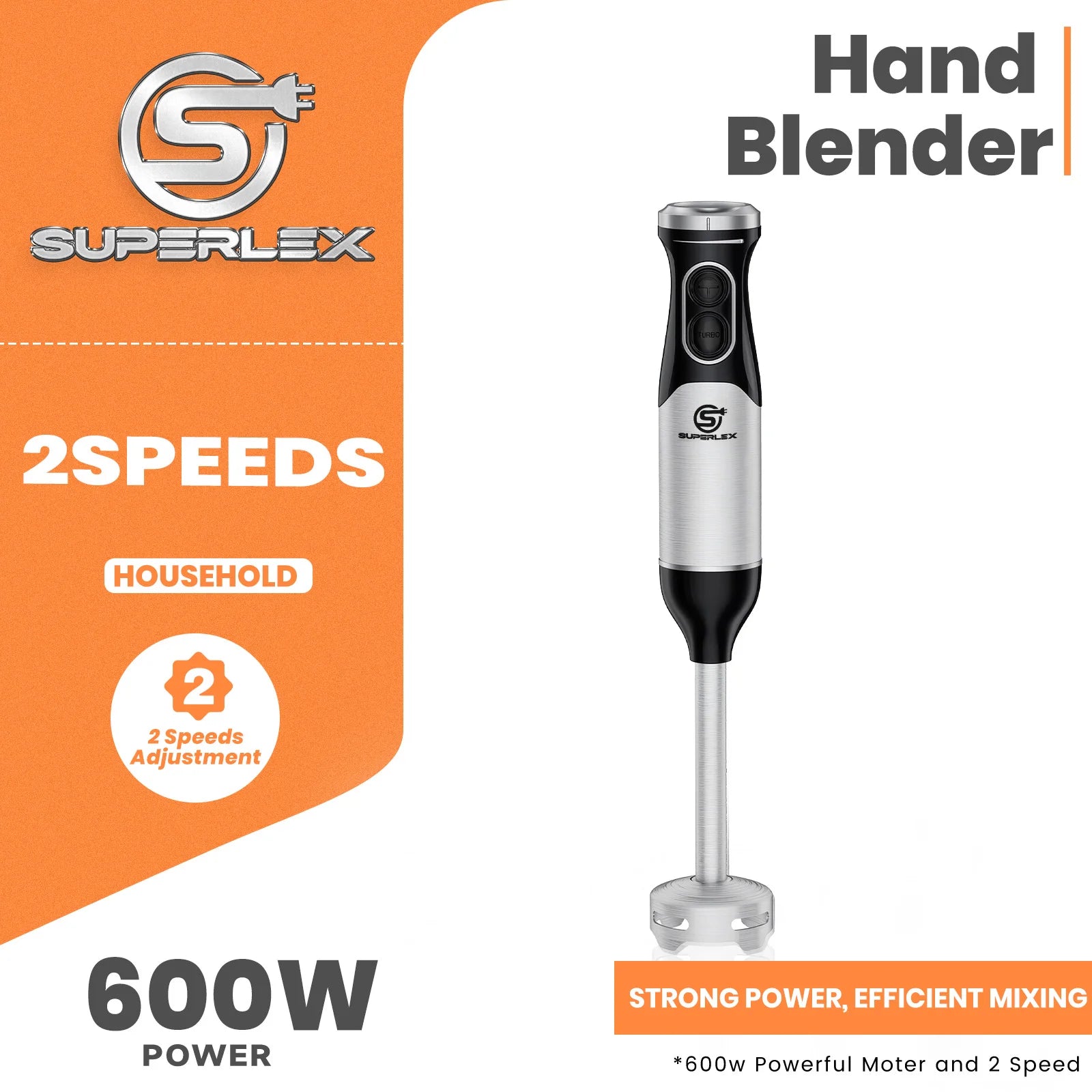 SUPERLEX Stainless Steel 600W