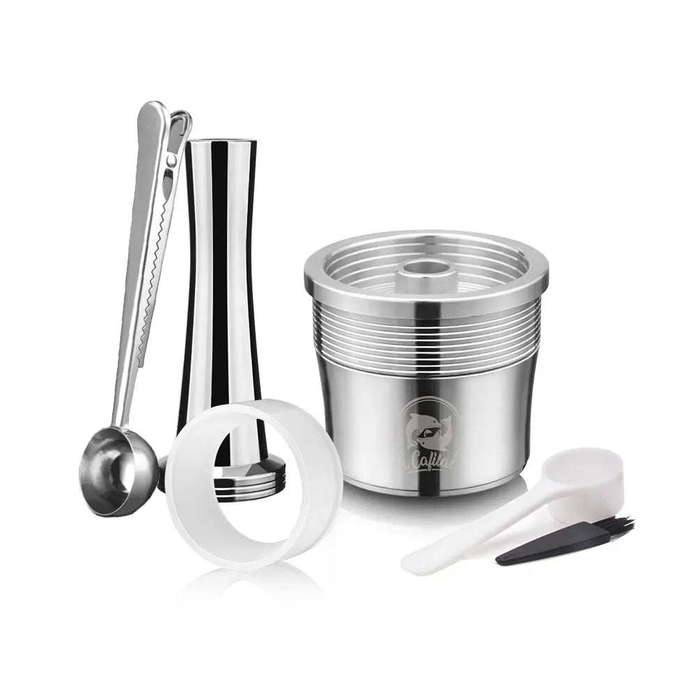 ICafilas Reusable Coffee Capsule Pods For illy X7.1 illy Y3.2  X8 X9 Y5 Mahine Stainless Steel Refillable Coffee Filters
