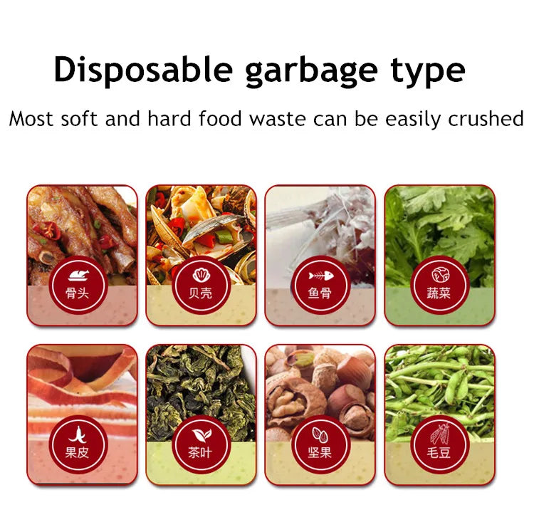 Super Quiet Kitchen Sink Garbage