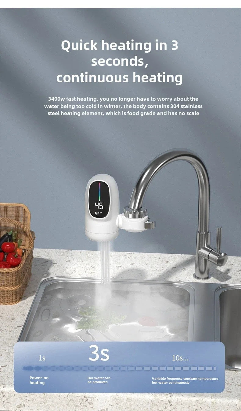 Heating Faucet 3000W Mini Electric