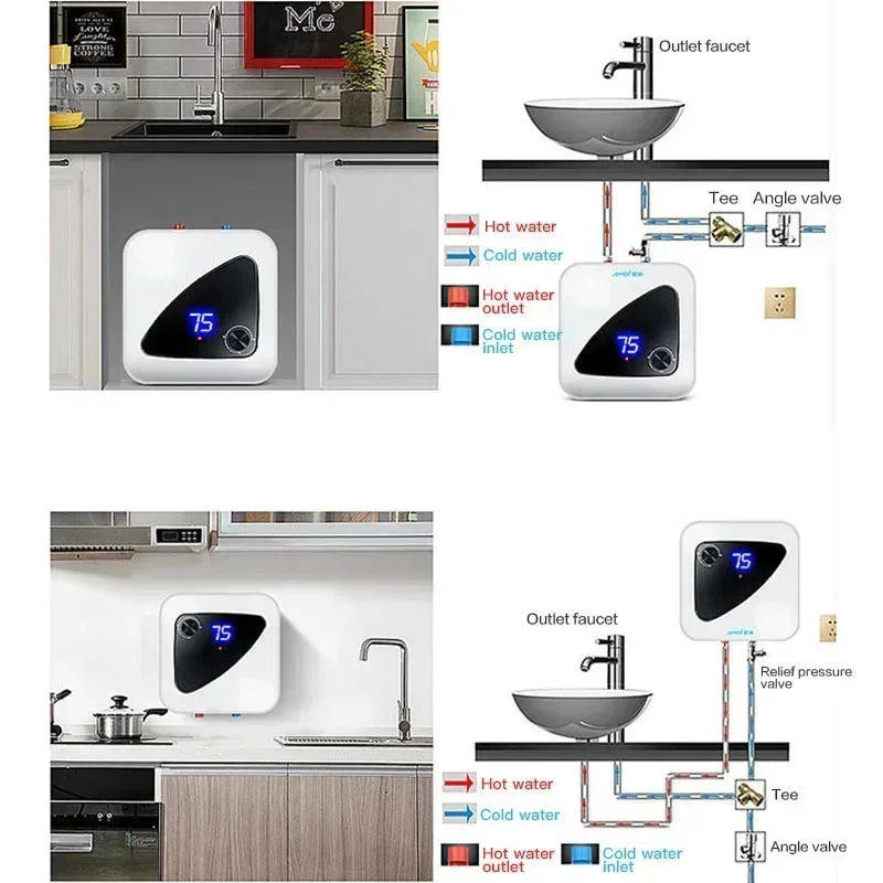 Electric Water Heater Household Kitchen