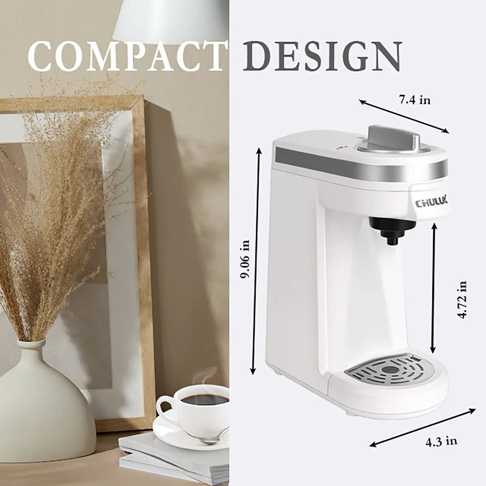 110V/220V K-Cup Capsule Coffee Maker American Style Small Capsule Coffee Machine Home Coffee Powder Brewing Machine