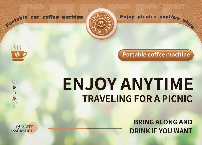 Electric Portable Coffee Machine