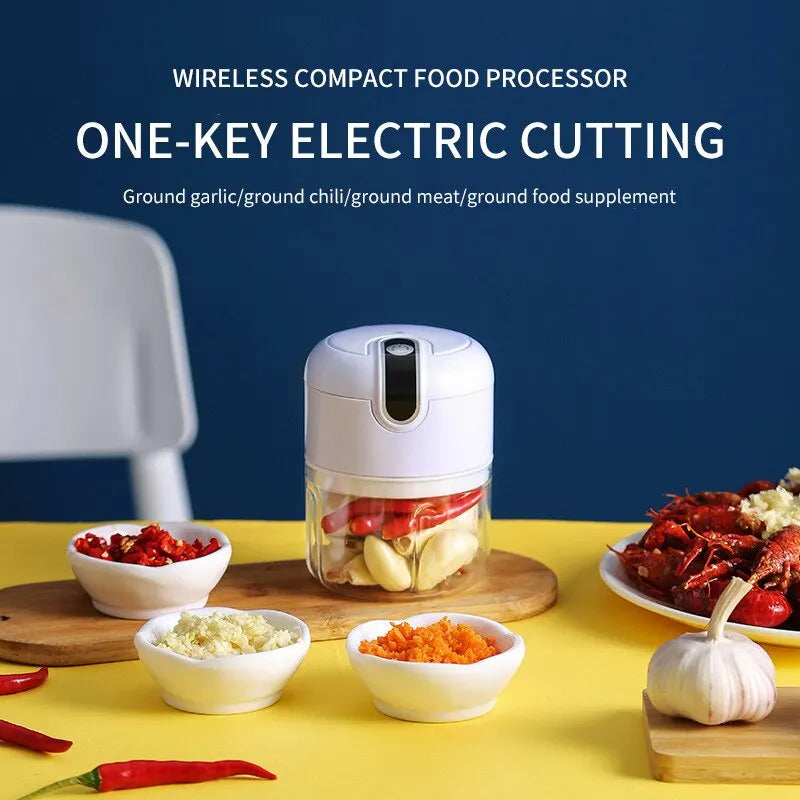 Electric Garlic Masher Portable
