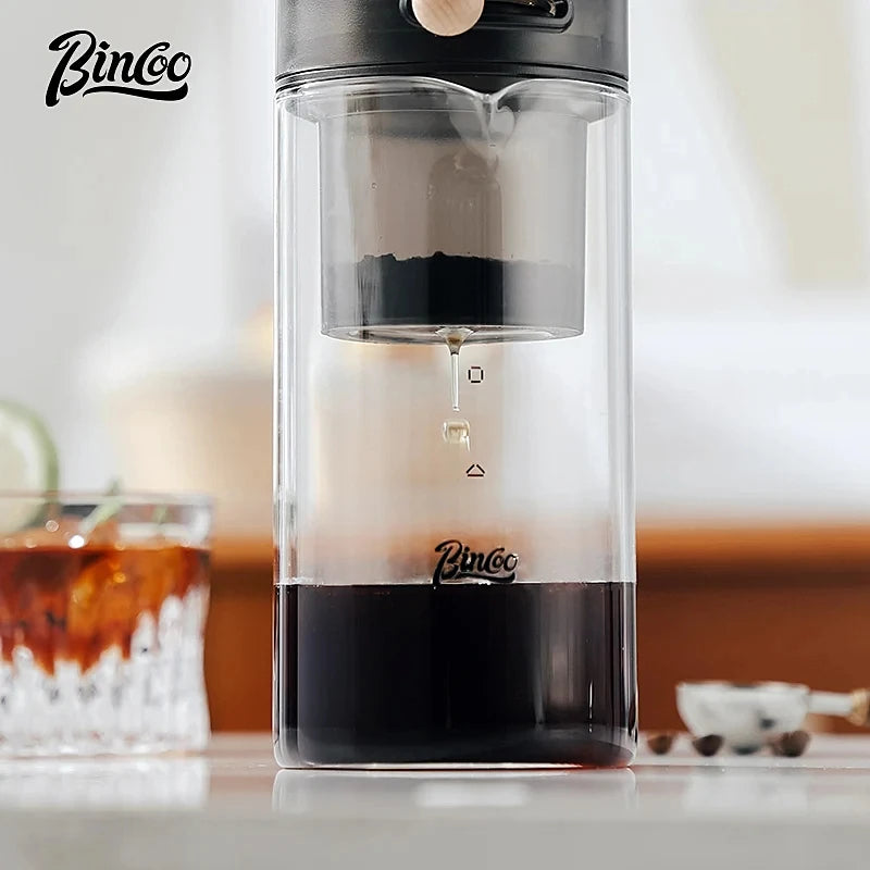 Protable Glass Drip Filter Ice Drop Coffee Maker