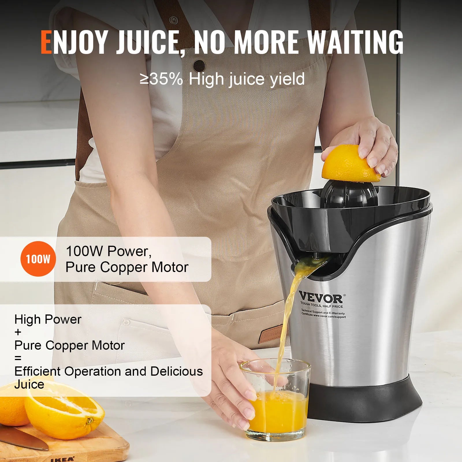 Electric Citrus Juicer Orange Juice