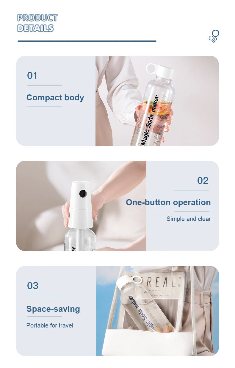 Portable Soda Maker Soft Drink