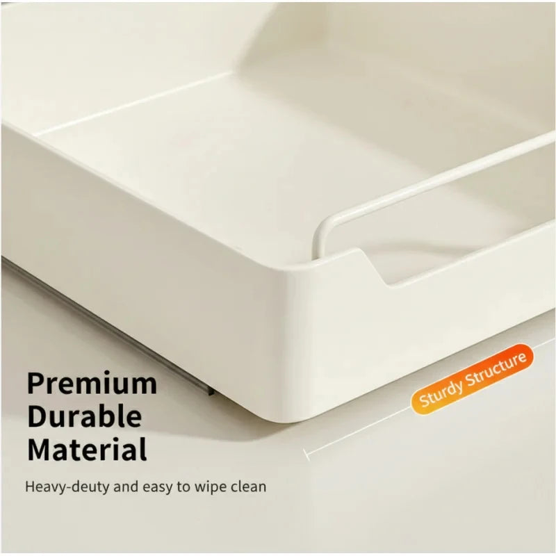 Kitchen Under Sink Pull Out Organizer, Sliding Pantry Cabinet Storage Tray, Space Saving Shelf Organizer