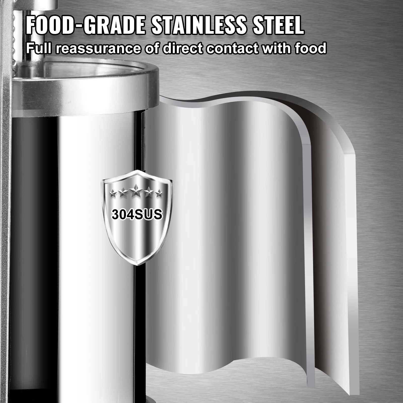 Capacity Vertical Sausage Stuffer Food Filling Processors