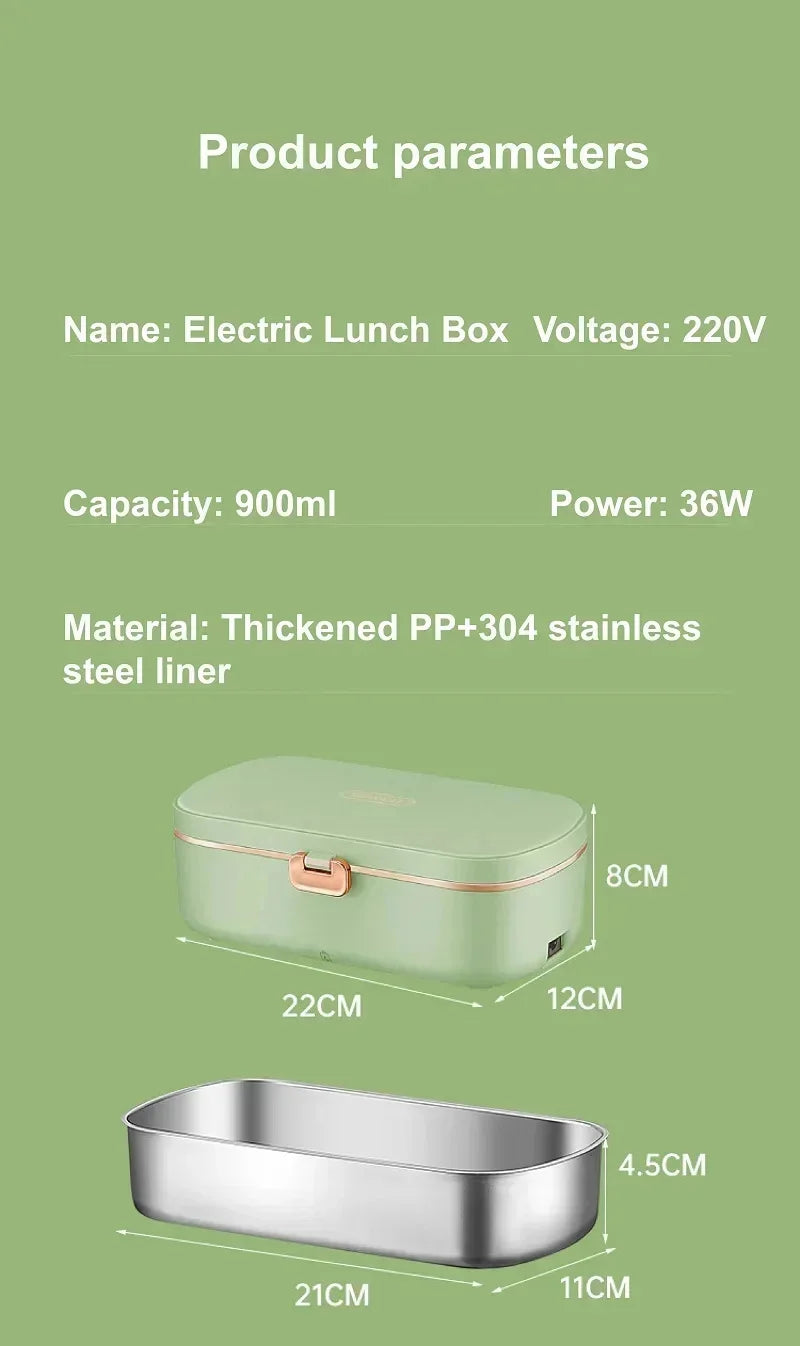Electric Lunch Box. 220V 36W 900ML