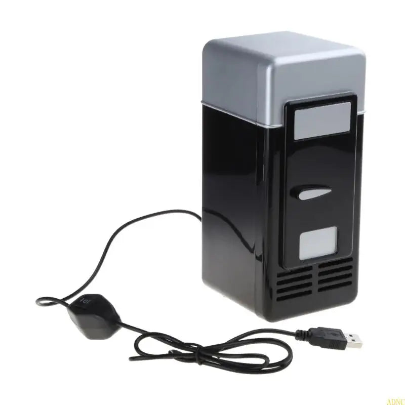 A0NC Mini Car Fridge Cool Heat Cooler And Warmer Box Home Office Car Freezer